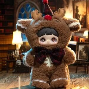 Maymei Winter Weirdness Gingerbread Deer Top Toy